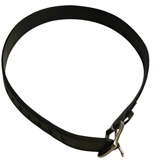 Genuine Dickies Black Synthetic Leather Everyday Casual Belt Size 34/86 - Picture 4 of 5